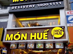 Bảng hiệu Alu chữ nổi mẫu 001