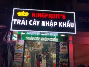 Bảng hiệu đèn LED mẫu 001