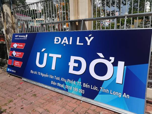 Bảng hiệu decal mẫu 001