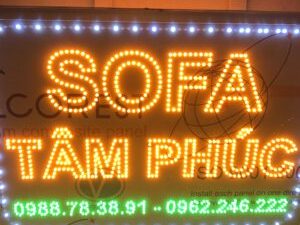 Bảng hiệu đèn LED mẫu 004