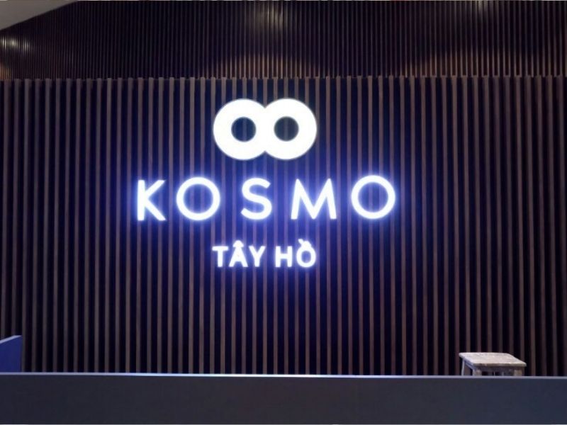 Bảng Hiệu Chữ Mica Đèn mẫu 003